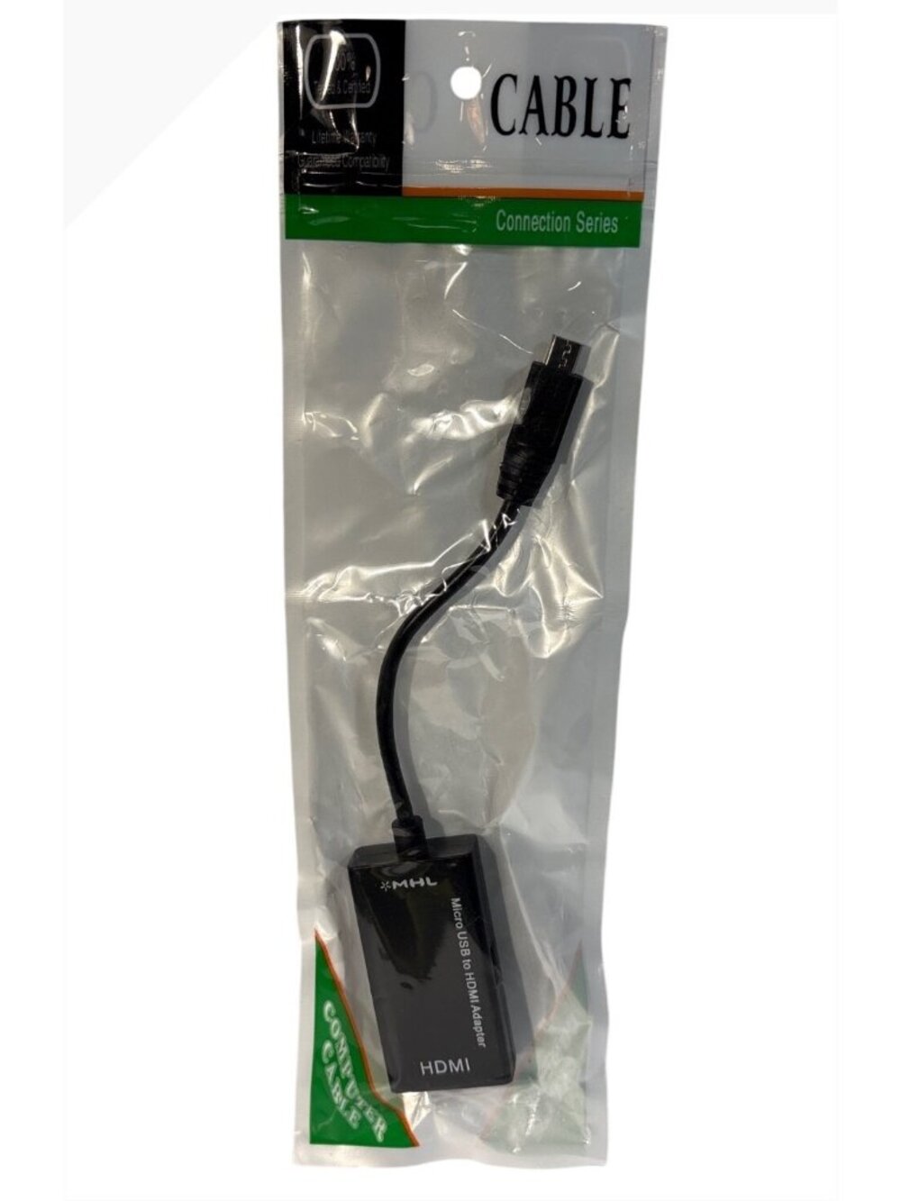 Micro USB To HDMI Adapter MHL Connection Series Black Cable